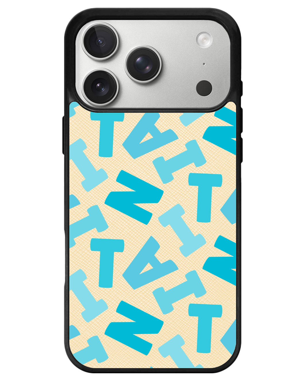 iPhone Leather Grip - Scattered Monogram 5.0