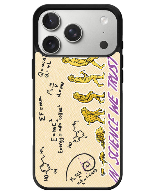 iPhone Leather Grip - Science 1.0