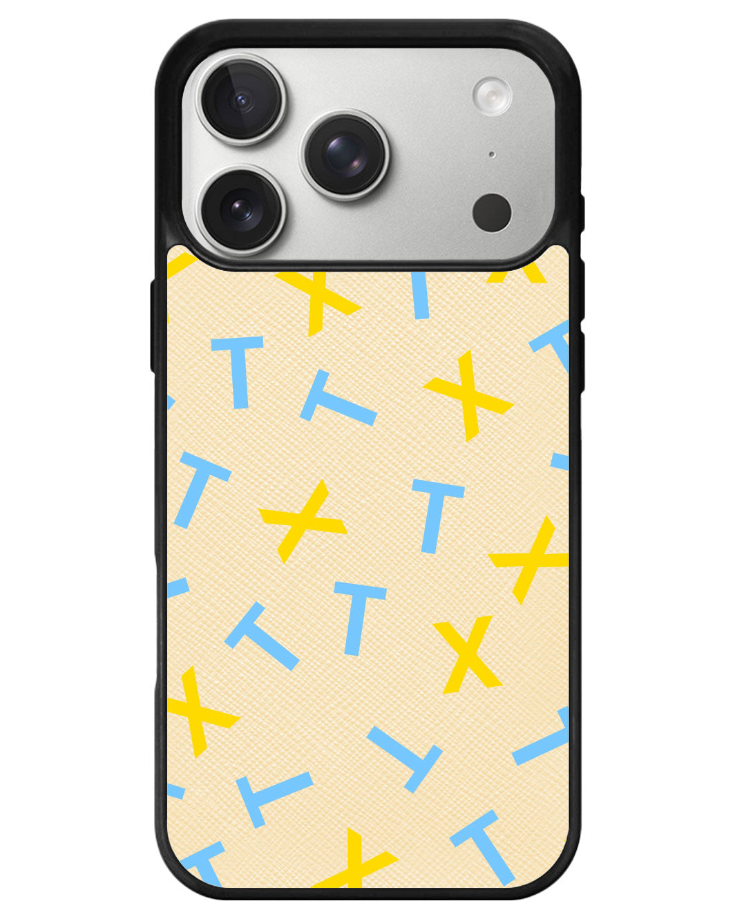 iPhone Leather Grip - TXT Monogram