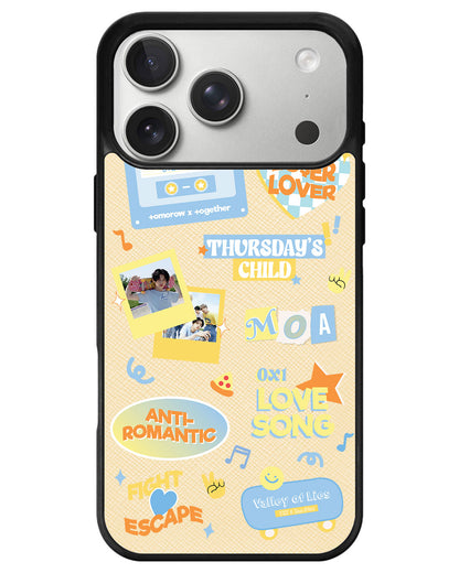 iPhone Leather Grip - TXT Sticker