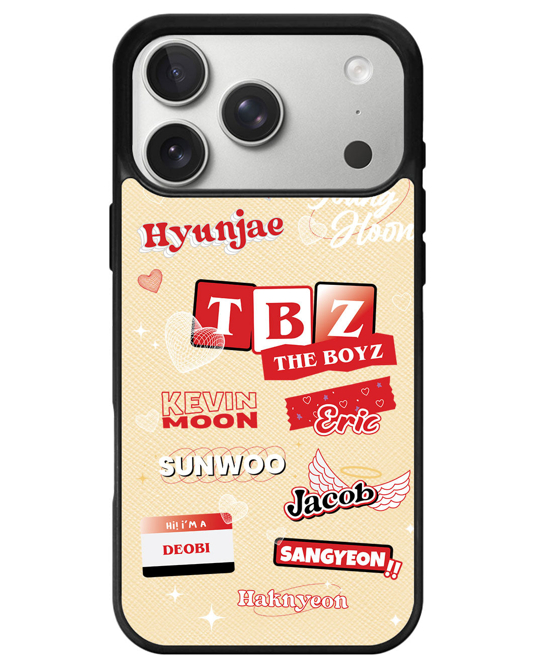 iPhone Leather Grip - The Boyz Members