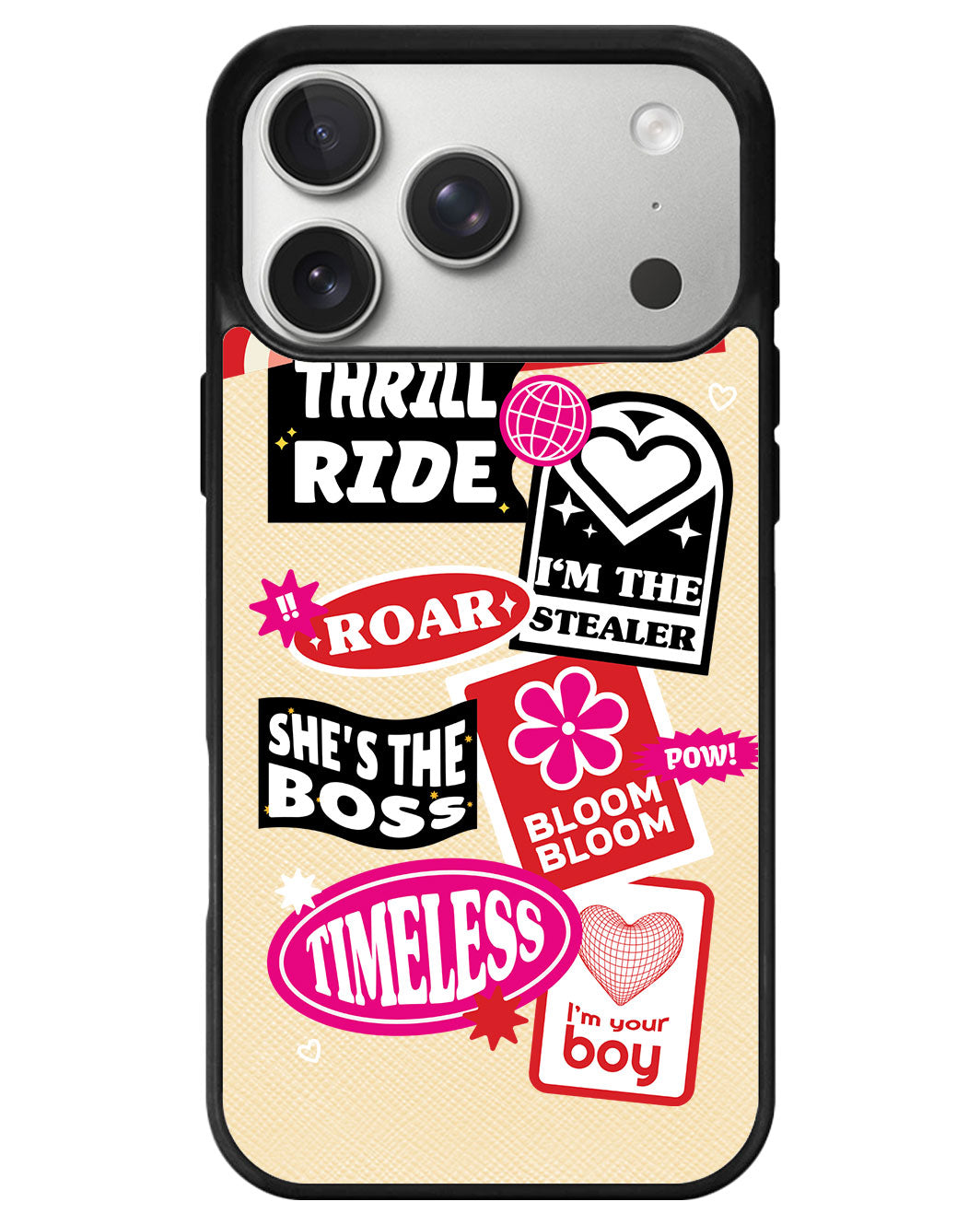 iPhone Leather Grip - The Boyz Song Sticker Pack