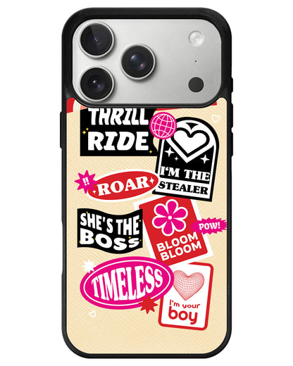 iPhone Leather Grip - The Boyz Song Sticker Pack