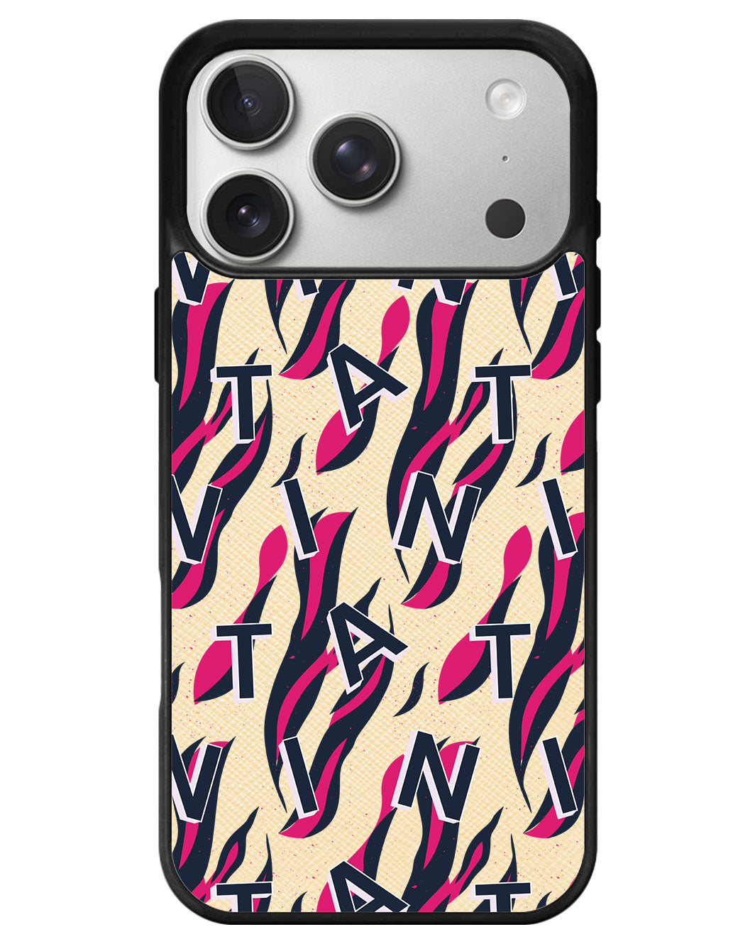 iPhone Leather Grip - Tiger Monogram 2.0