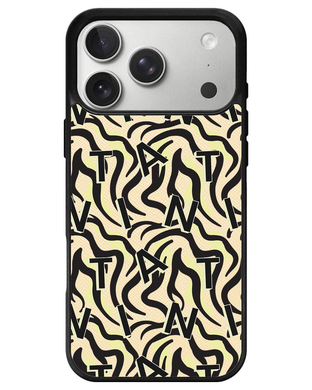 iPhone Leather Grip - Tiger Monogram 3.0