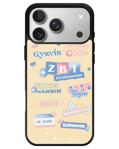 iPhone Leather Grip - Zerobaseone Members