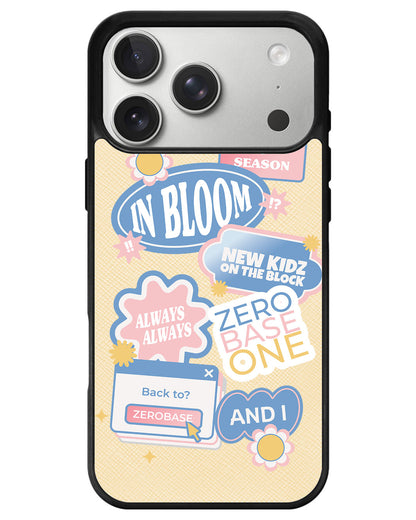 iPhone Leather Grip - Zerobaseone Song Sticker Pack