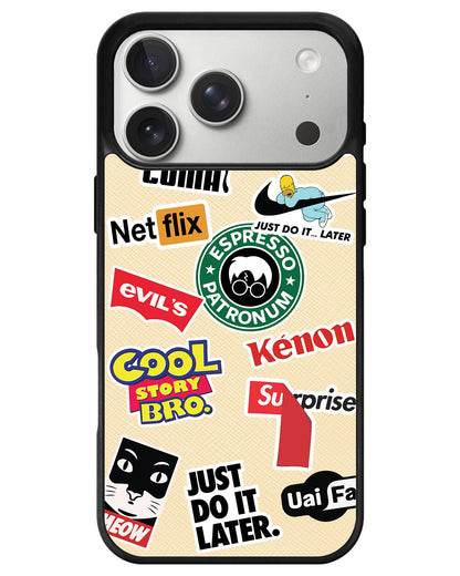 iPhone Leather Grip - Brand Parody 1.0