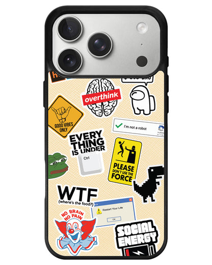 iPhone Leather Grip - Brand Parody 2.0