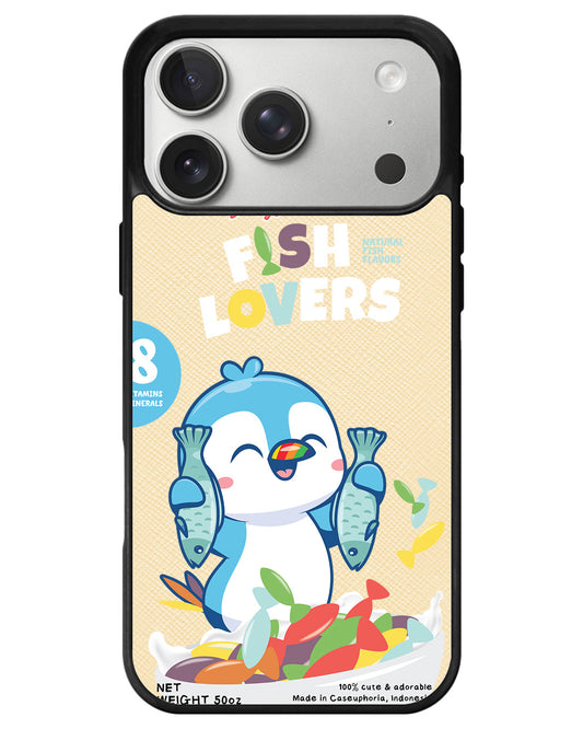 iPhone Leather Grip - Fish Lovers