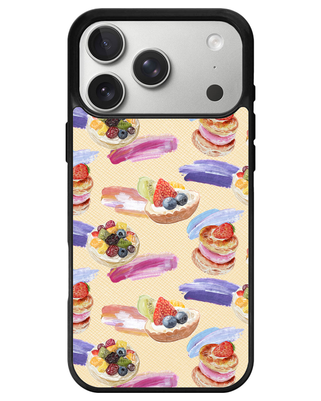 iPhone Leather Grip - Fruit Pie