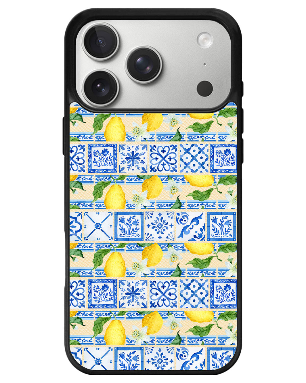 iPhone Leather Grip - Majolica Firenze