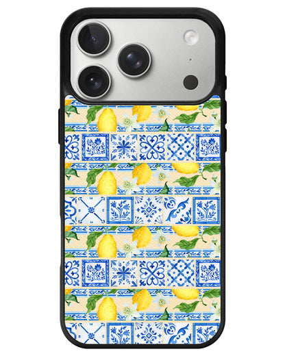 iPhone Leather Grip - Majolica Firenze
