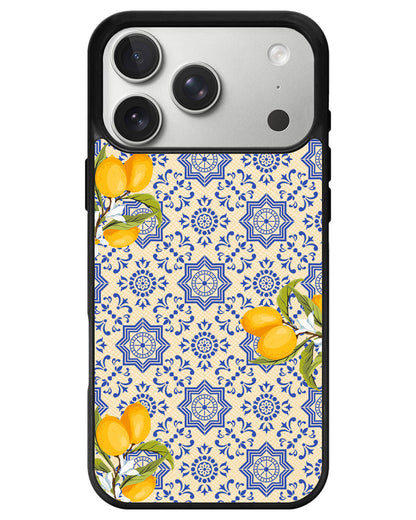 iPhone Leather Grip - Majolica Sicily
