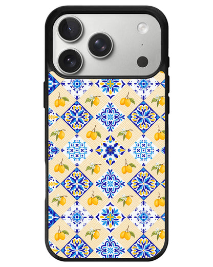 iPhone Leather Grip - Majolica Tuscany