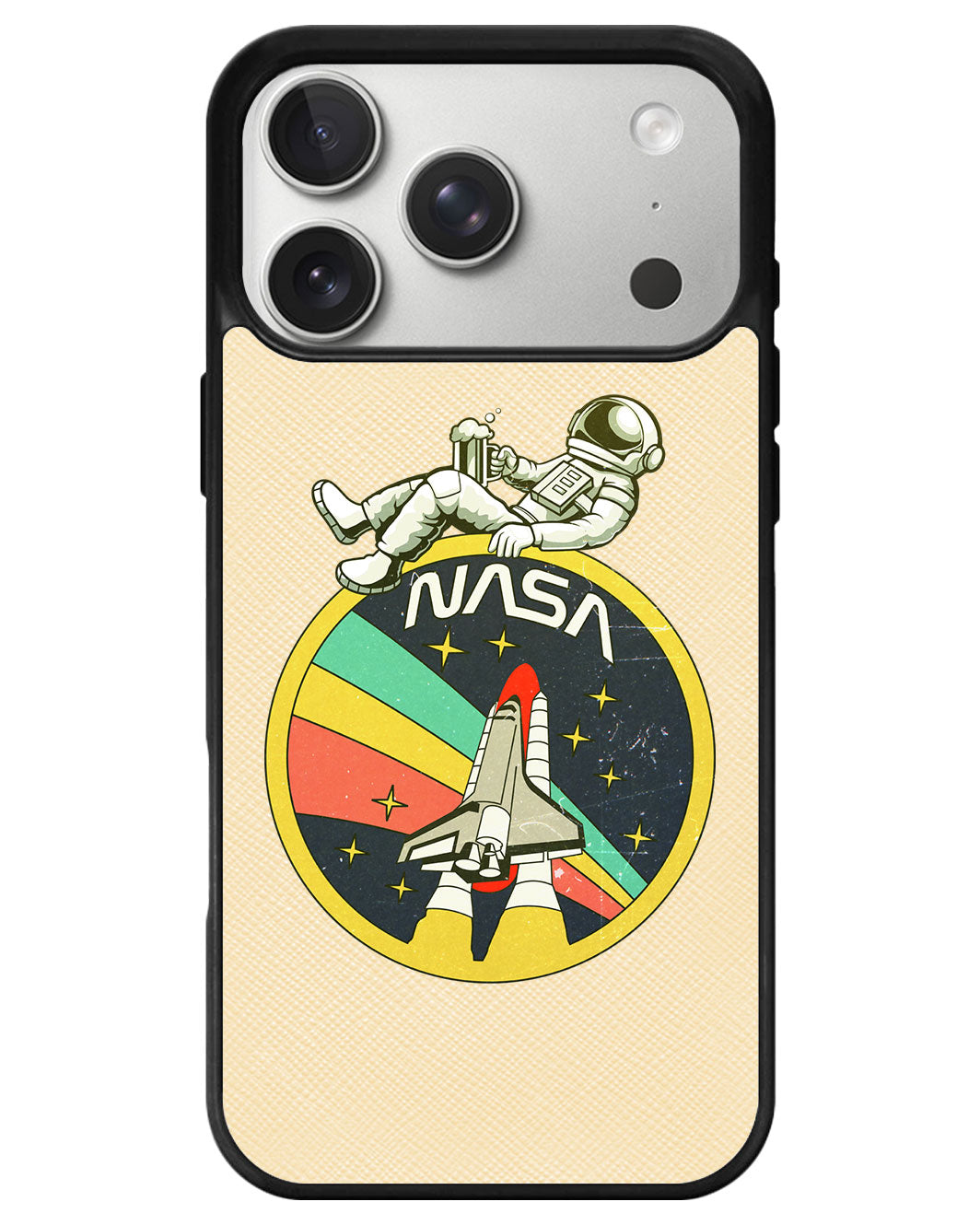 iPhone Leather Grip - Nasa