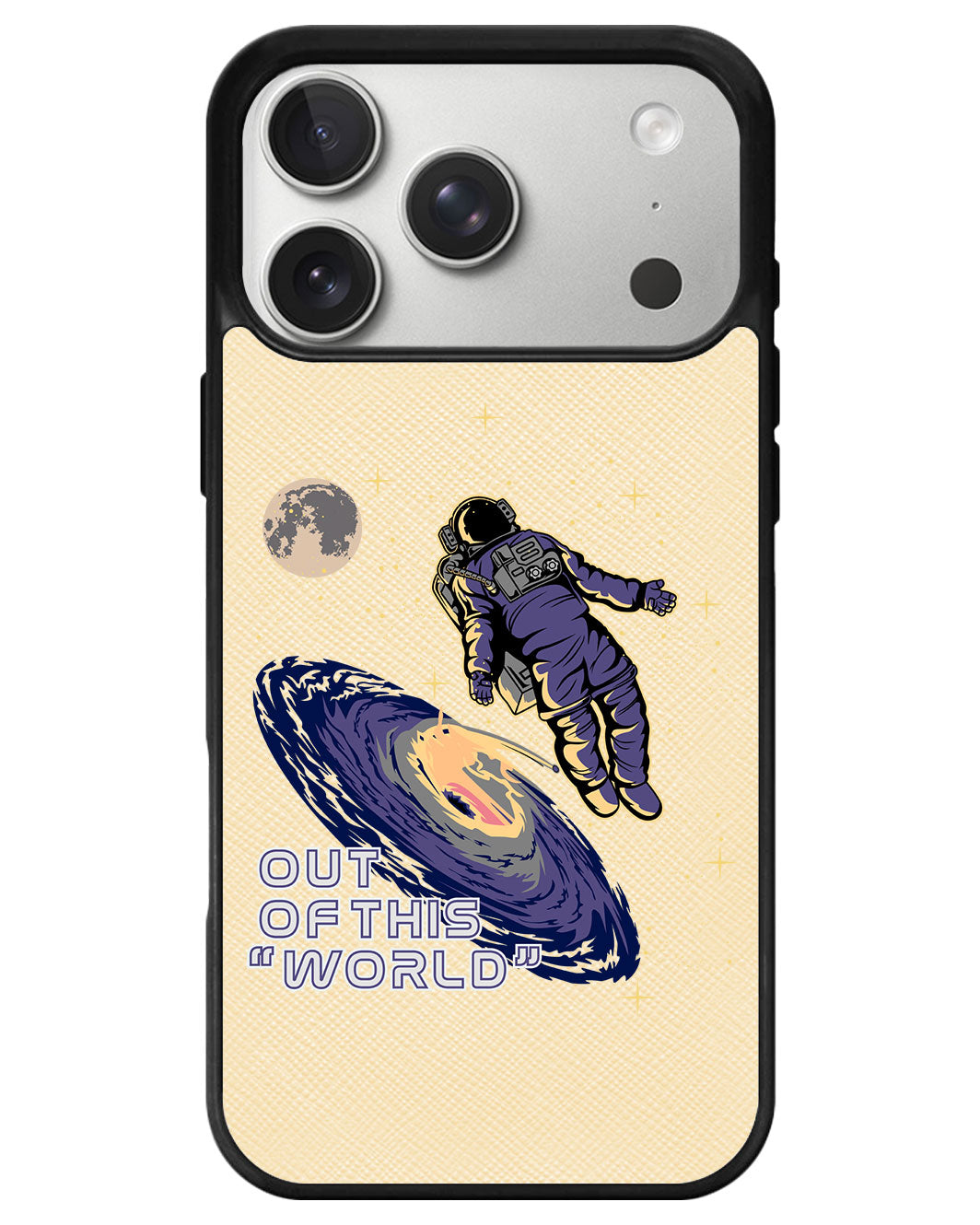 iPhone Leather Grip - Out Of This World