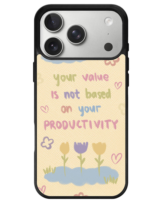 iPhone Leather Grip - Positive Energy