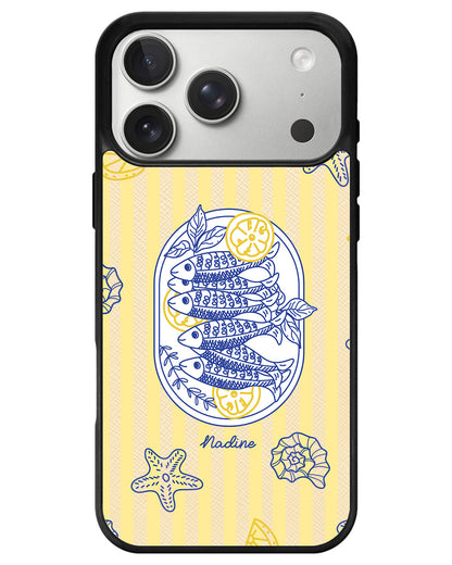iPhone Leather Grip - Sardines 1.0