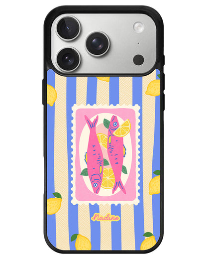 iPhone Leather Grip - Sardines 2.0