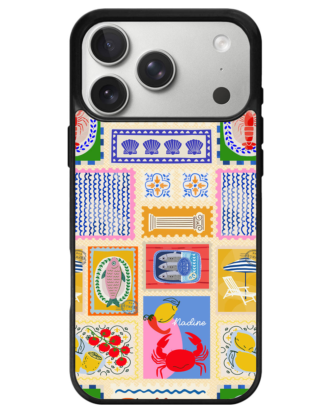 iPhone Leather Grip - Seaside Opulence 1.0