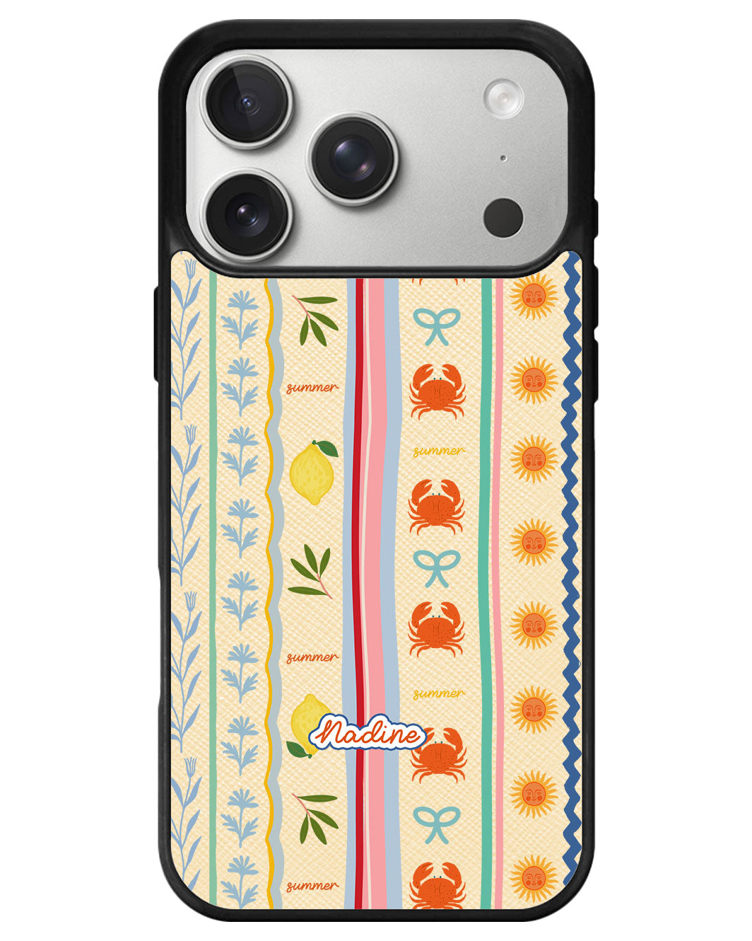 iPhone Leather Grip - Seaside Opulence 2.0