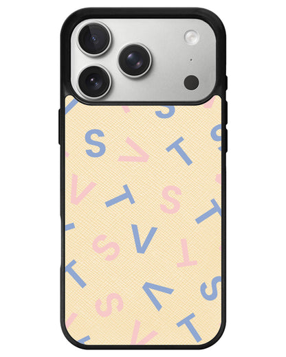 iPhone Leather Grip - Seventeen Monogram