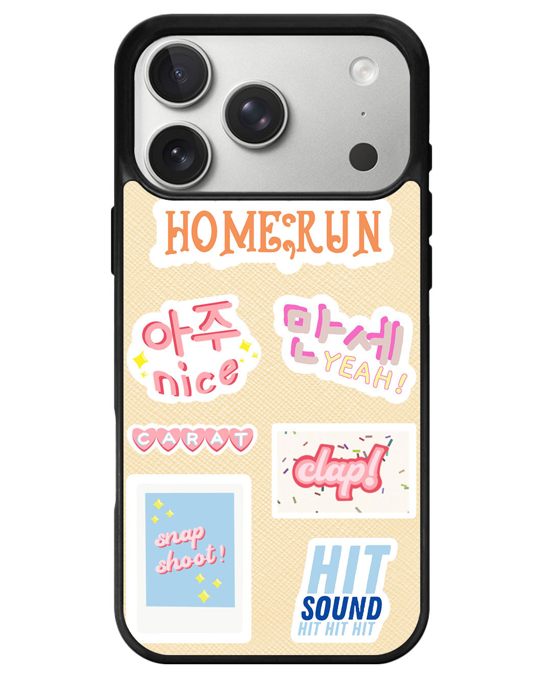 iPhone Leather Grip - Seventeen Sticker Pack