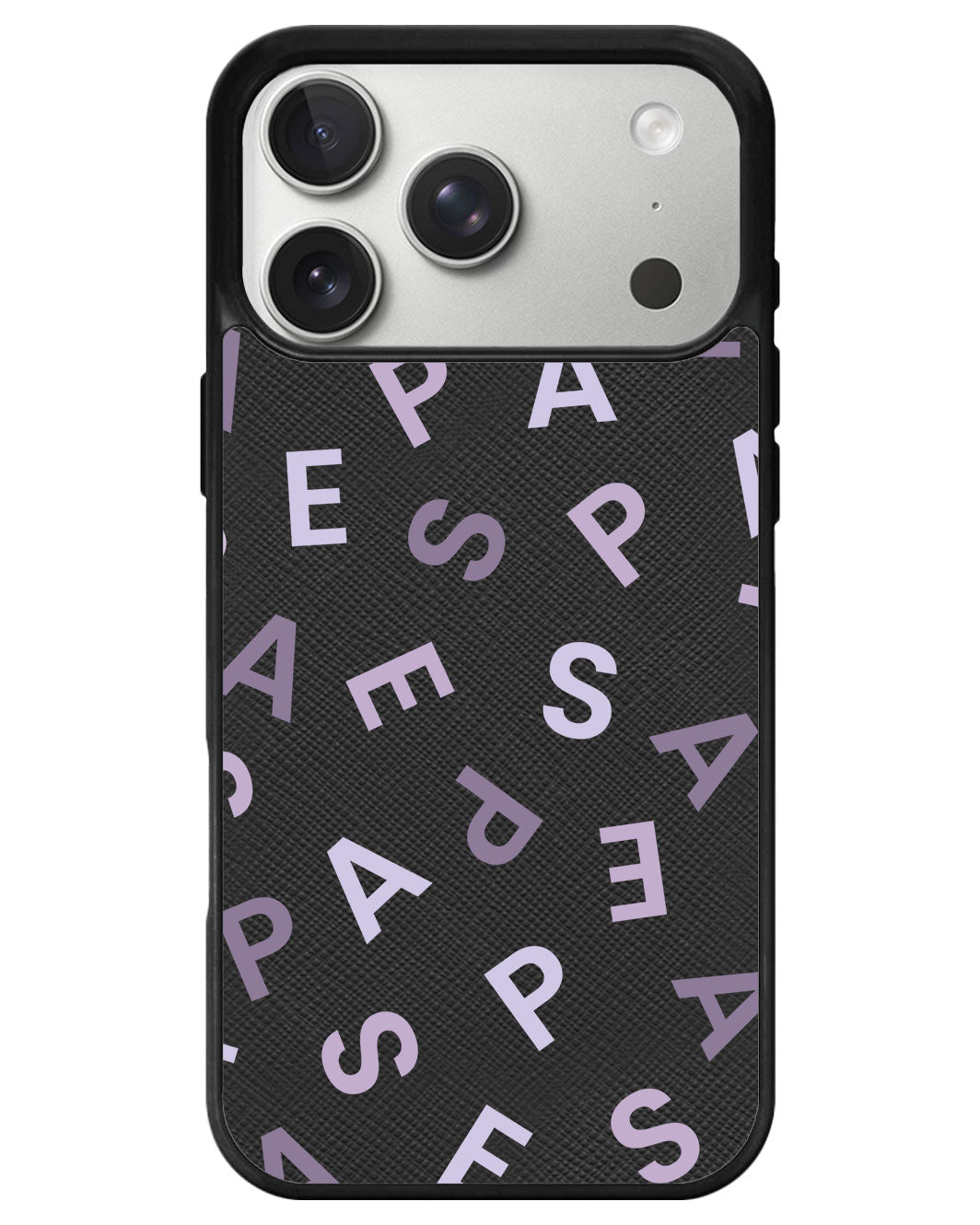 iPhone Leather Grip - Aespa Monogram