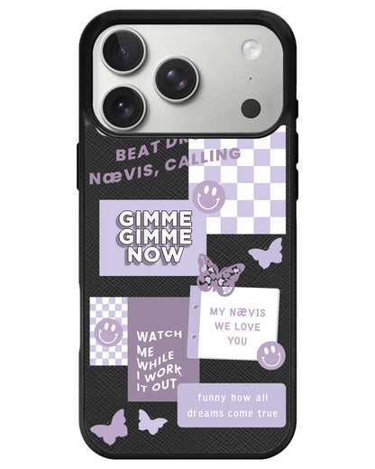 iPhone Leather Grip - Aespa Sticker Pack