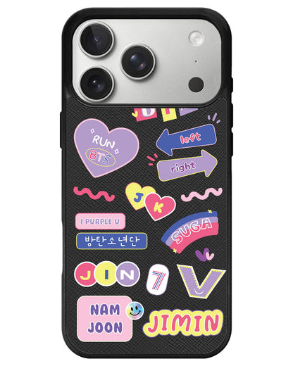 iPhone Leather Grip - BTS Members