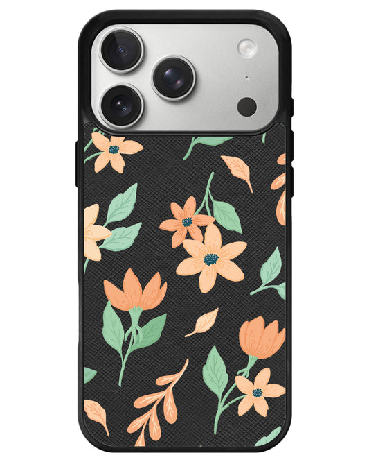 iPhone Leather Grip - Birth Flower 4.0