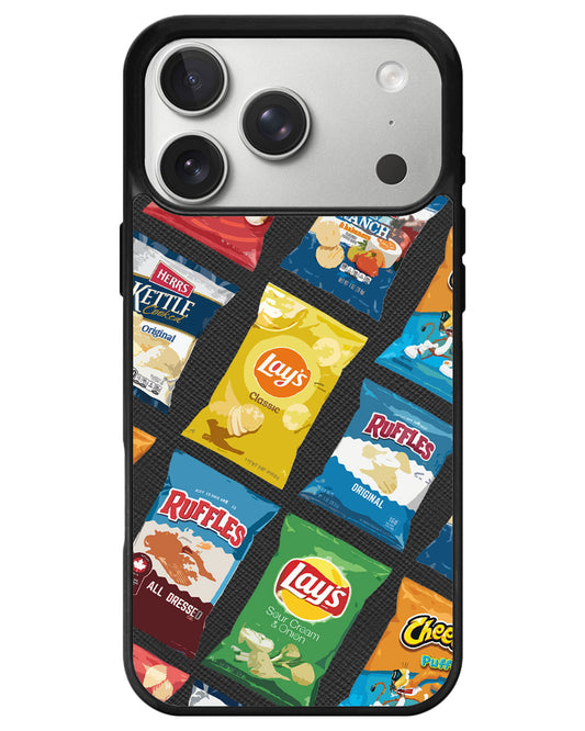 iPhone Leather Grip - Crisps