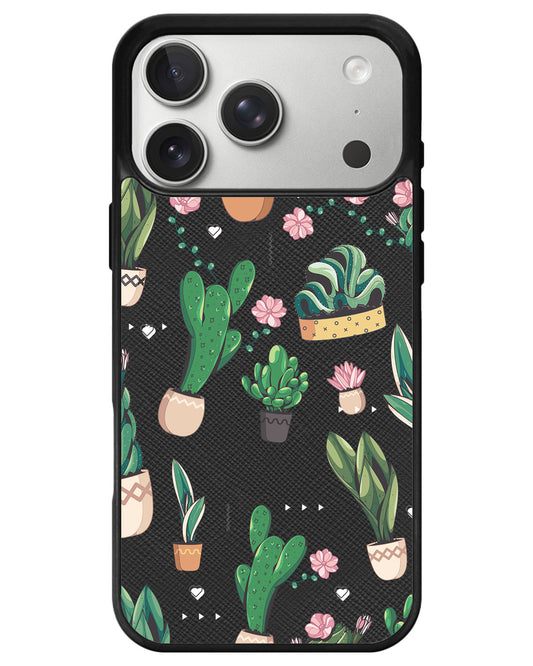 iPhone Leather Grip - Cactus 3.0