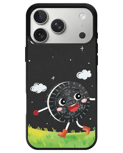 iPhone Leather Grip - Cookies to Milk (Couple Case)