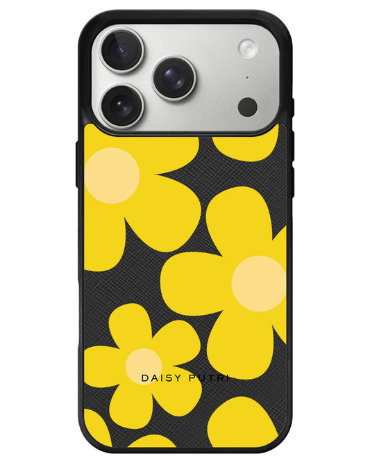 iPhone Leather Grip - Daisy Sunshine