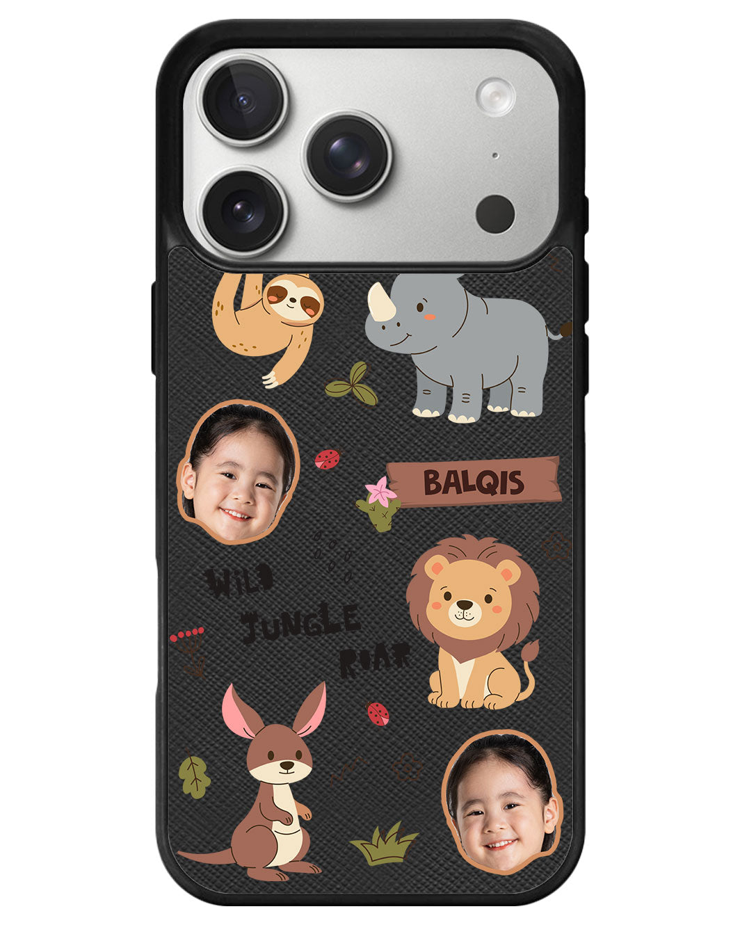 iPhone Leather Grip - Face Grid Safari 3.0
