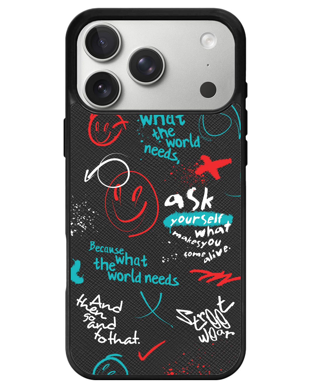 iPhone Leather Grip - Graffiti 2.0