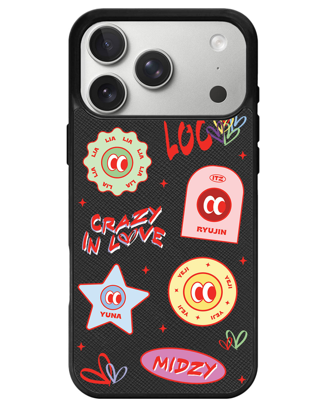 iPhone Leather Grip - ITZY Sticker Pack