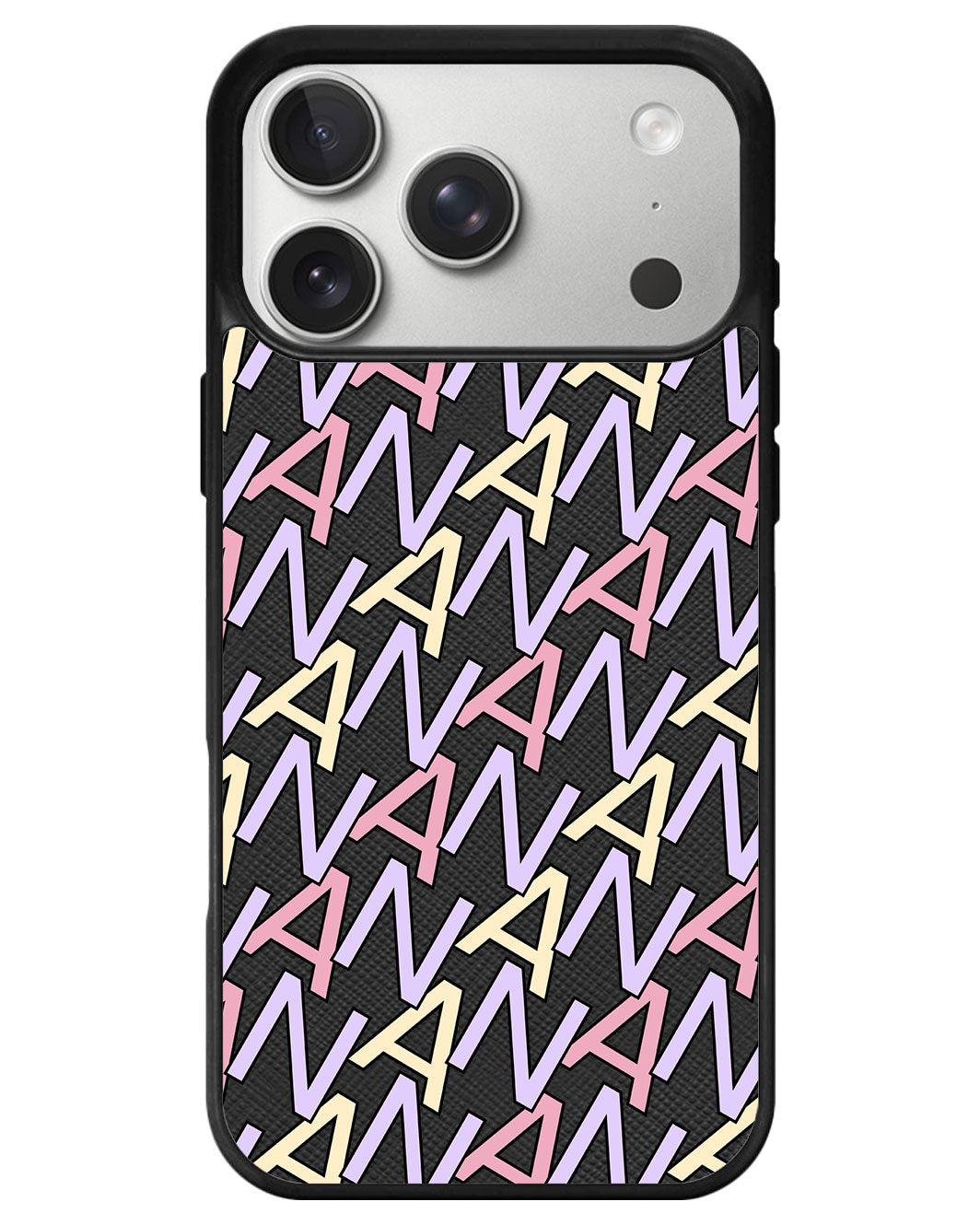 iPhone Leather Grip - Initial Monogram 5.0