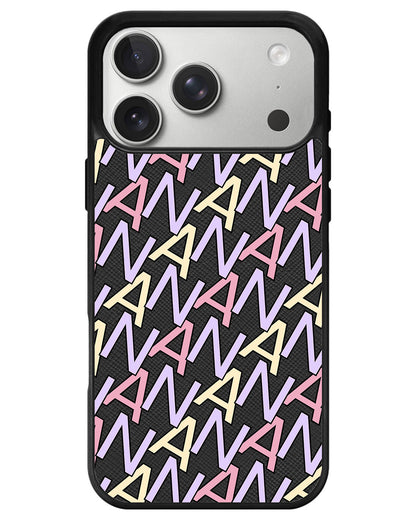 iPhone Leather Grip - Initial Monogram 5.0
