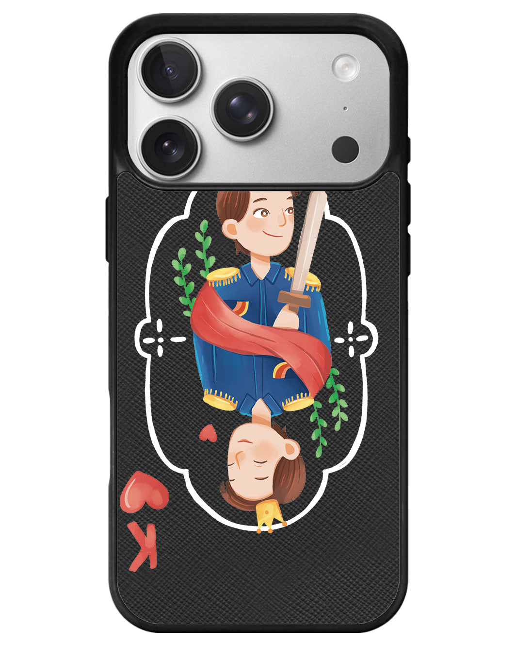 iPhone Leather Grip - King