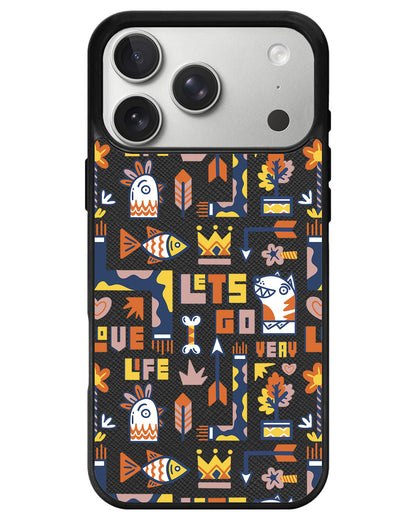 iPhone Leather Grip - Life in Color
