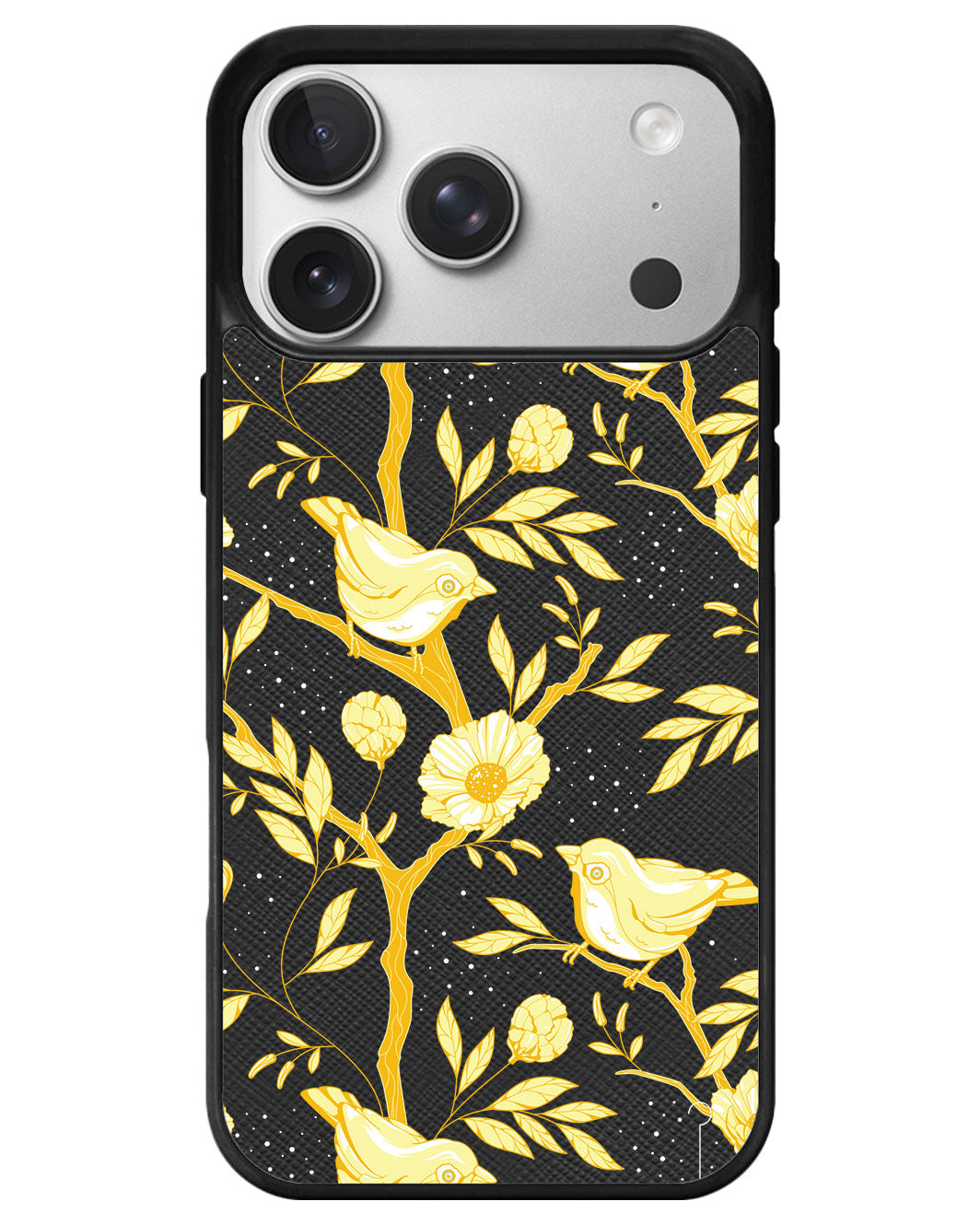 iPhone Leather Grip - Lovebird Monochrome 2.0