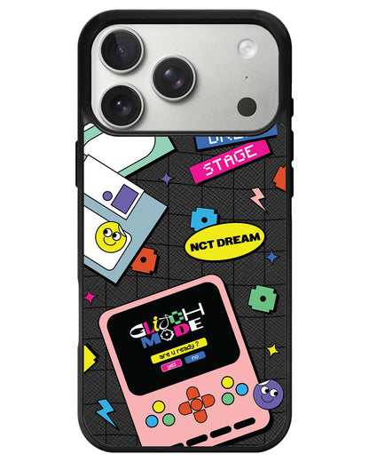 iPhone Leather Grip - NCT Glitch Mode