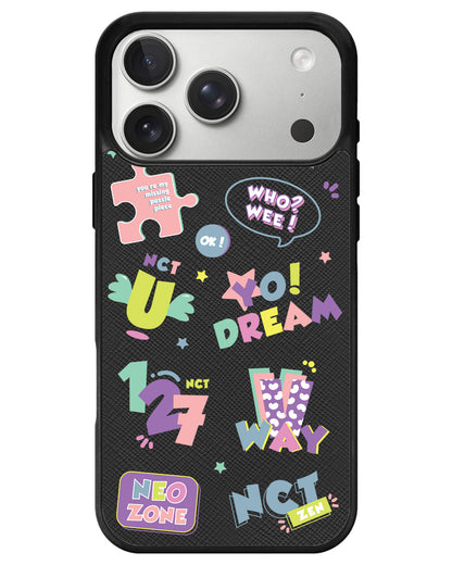 iPhone Leather Grip - NCT Sticker Pack