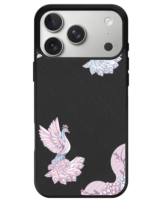 iPhone Leather Grip - Peacock 1.0