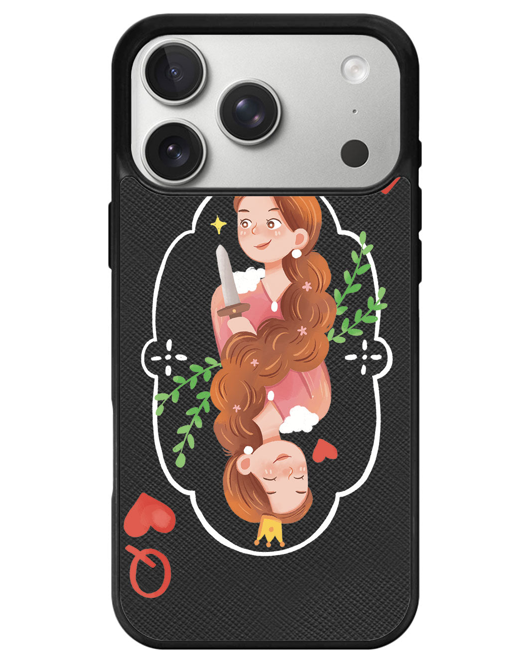 iPhone Leather Grip - Queen