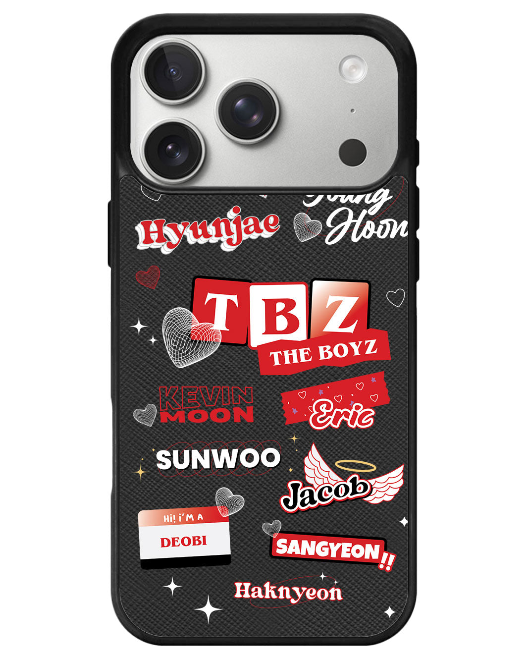 iPhone Leather Grip - The Boyz Members