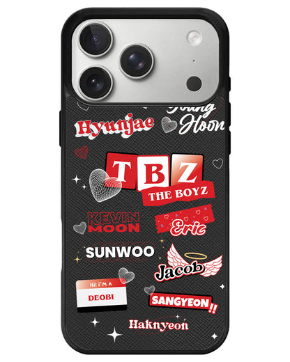 iPhone Leather Grip - The Boyz Members
